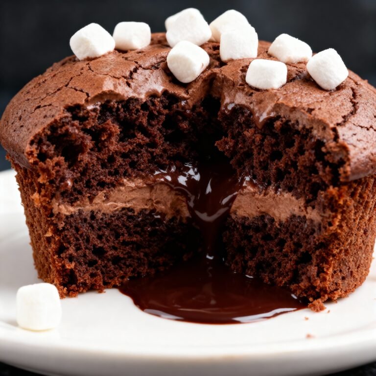 Hot Cocoa Cupcakes Recipe