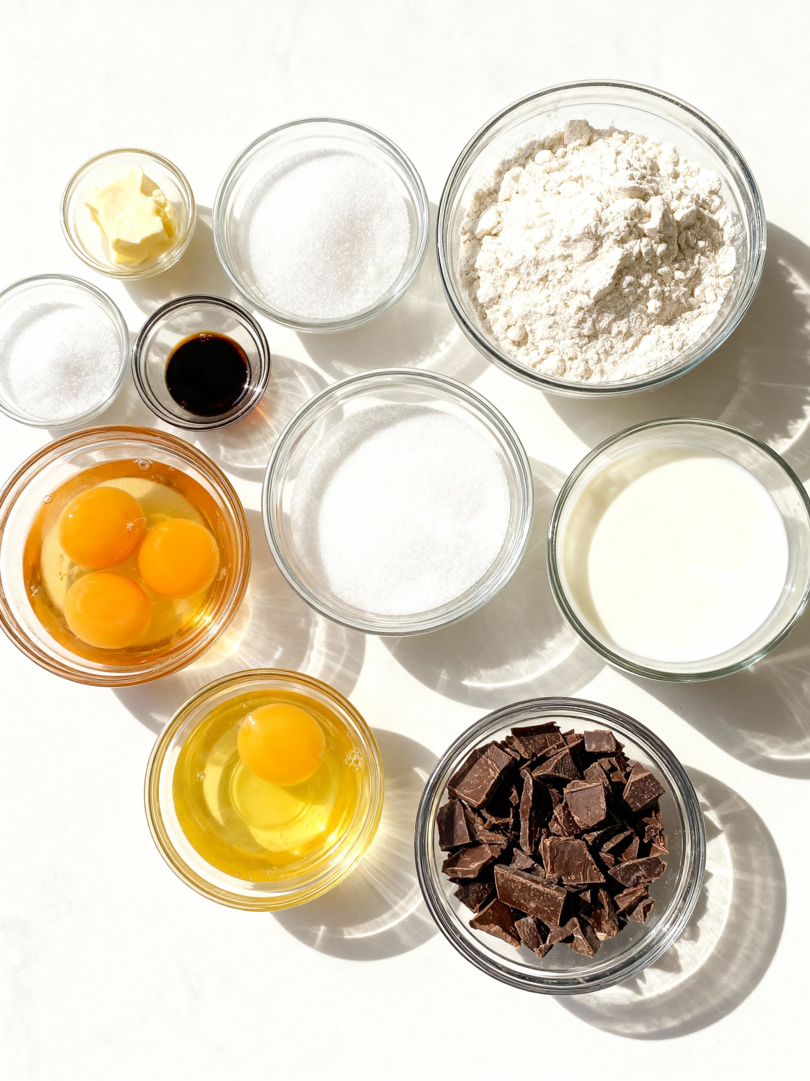 Irresistible Boston Cream Pie Cupcakes ingredients