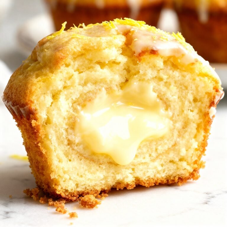 Lemon Cream Cheese Muffins Recipe