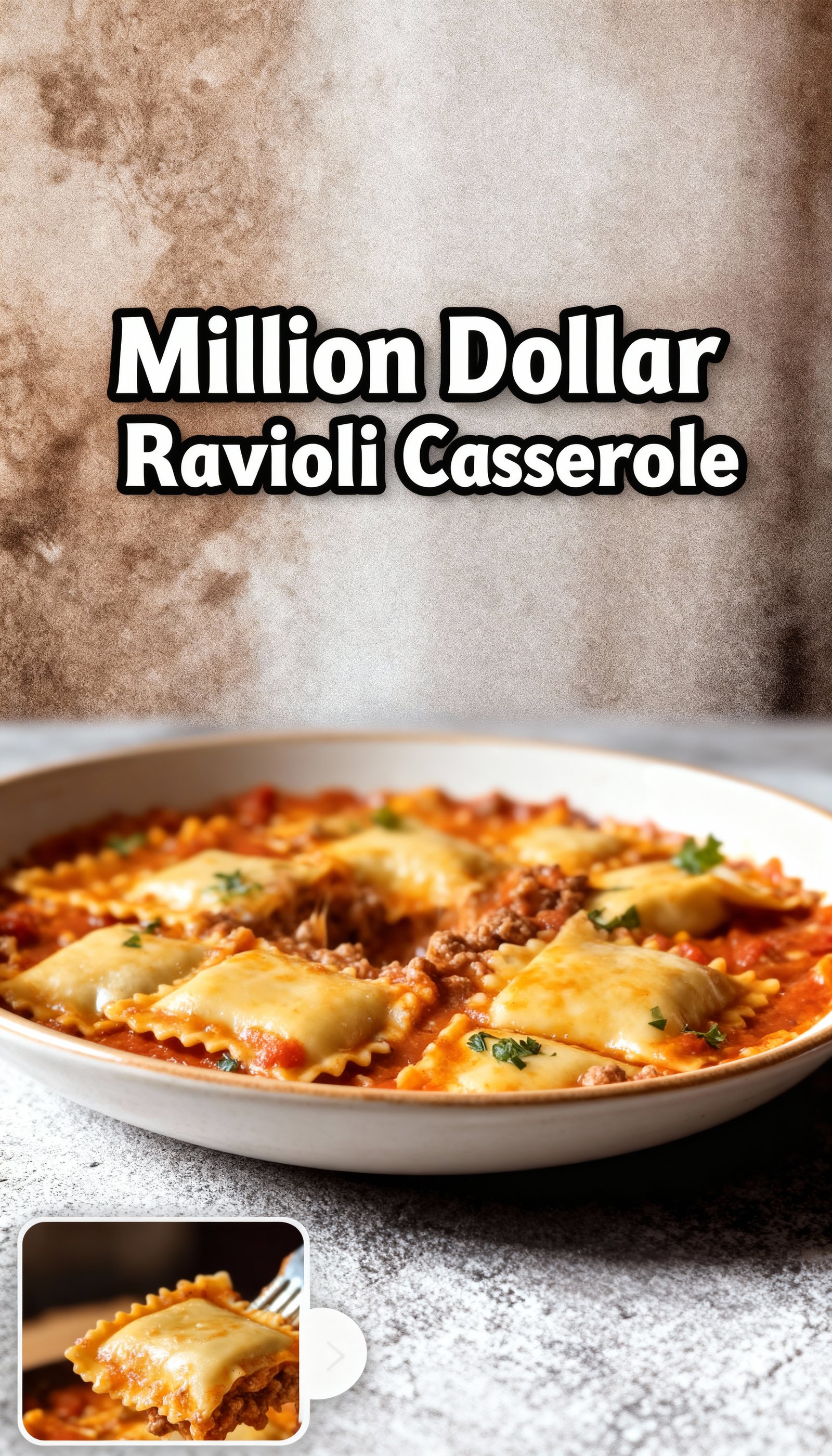Million Dollar Ravioli Casserole finished