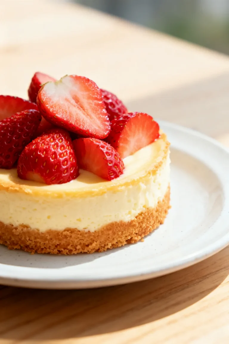 Mini Strawberry Cheesecake