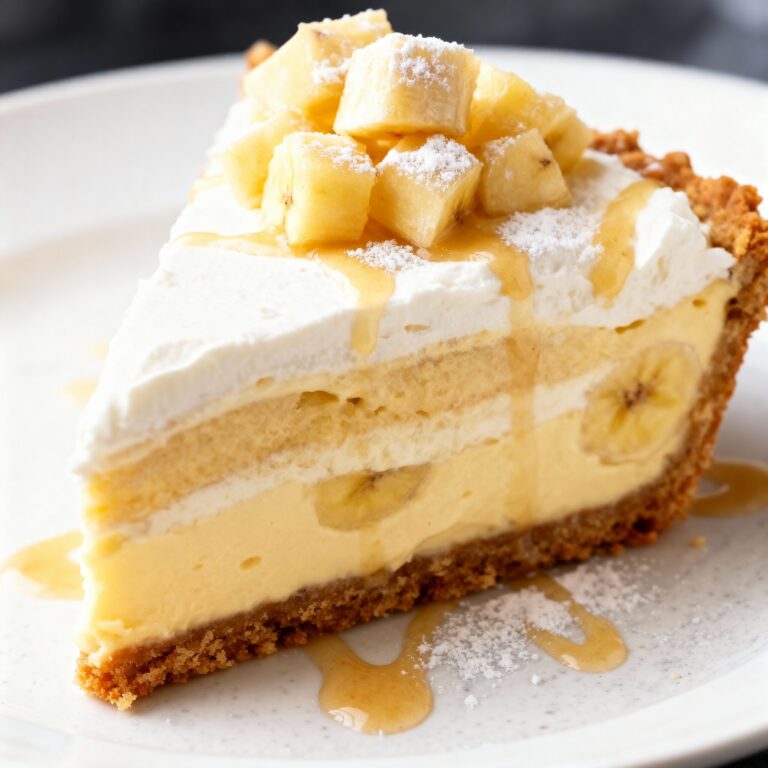 No Bake Banana Cream Pies Recipe