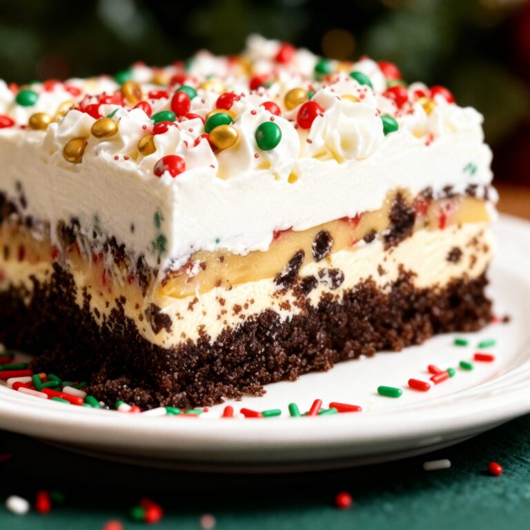 Christmas Cookie Lasagna Recipe