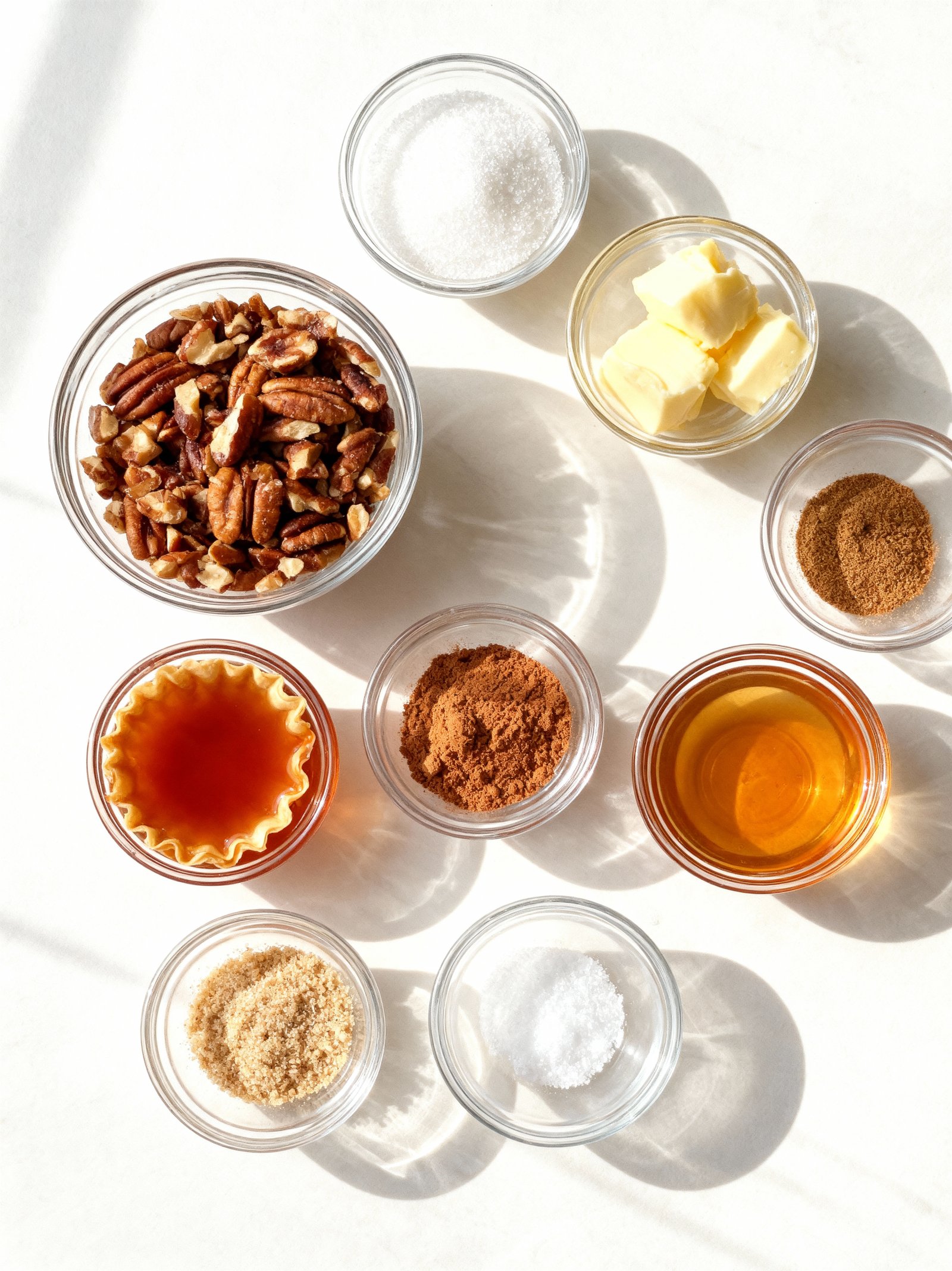 Pecan Caramel Baklava Cups ingredients