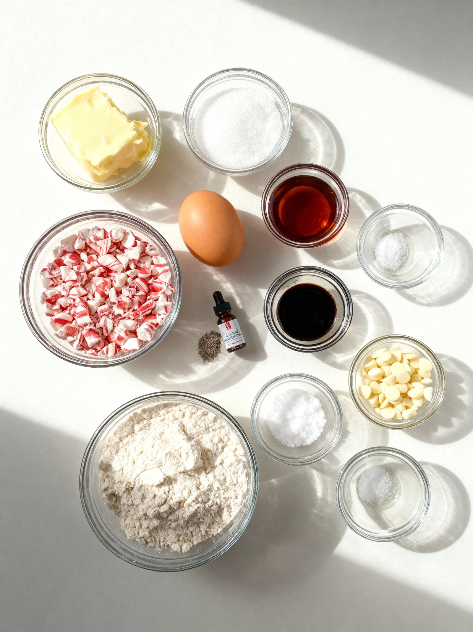 Perfect Peppermint Cookies ingredients