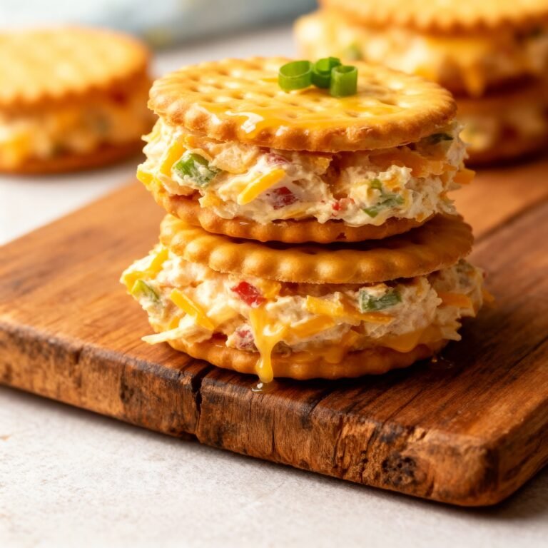 Ritz Cracker Party Sandwiches Recipe