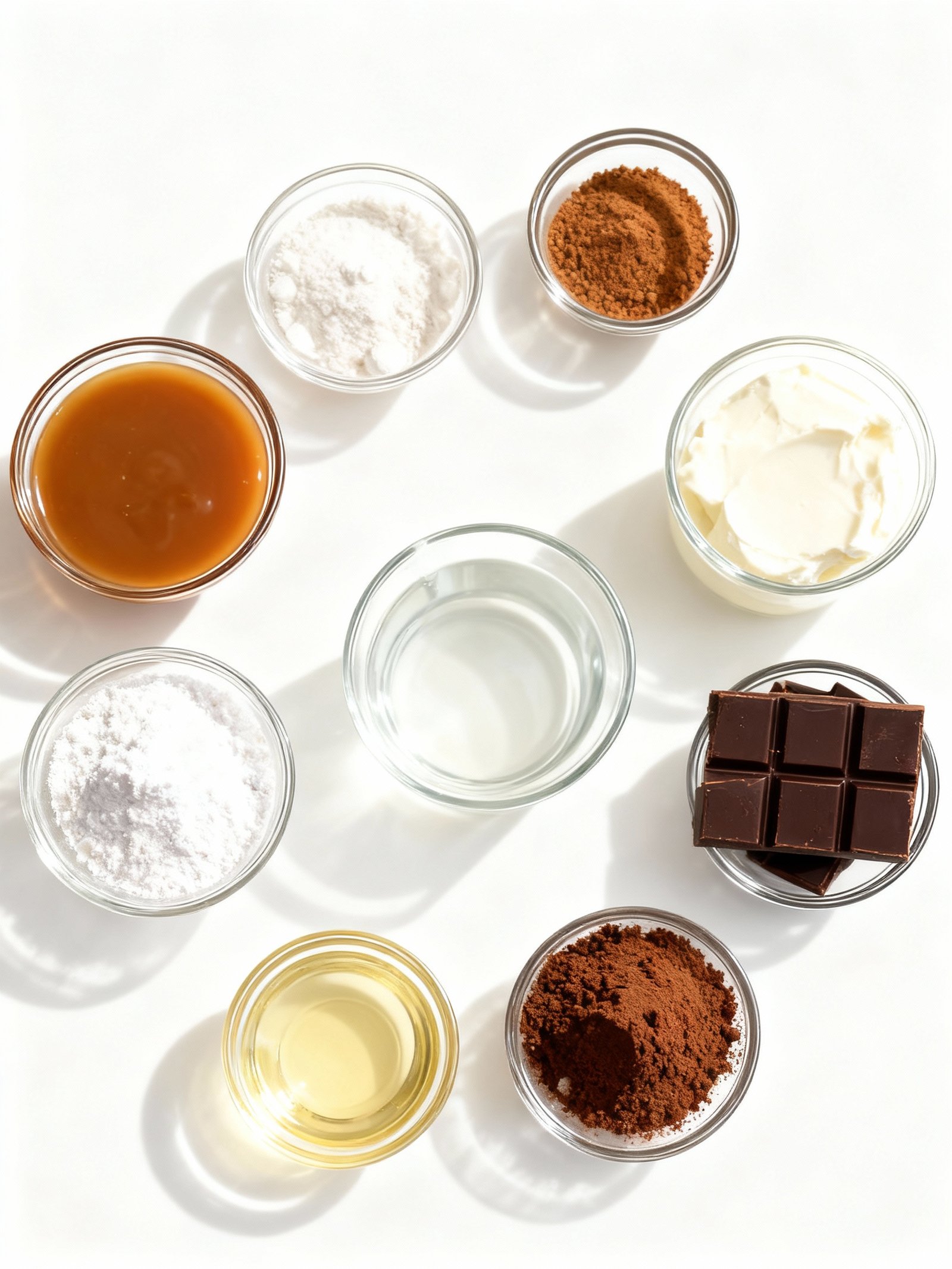 Salted Caramel Chocolate Cake ingredients