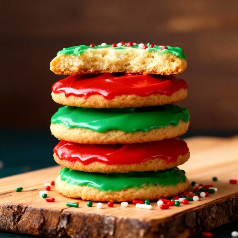 Soft Frosted Christmas Cookies Recipe