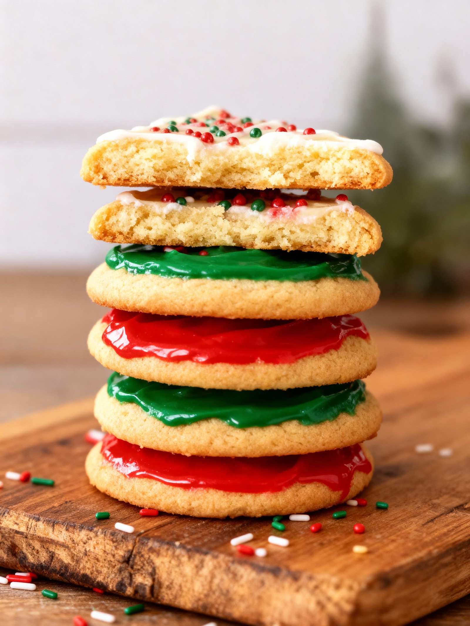 Soft Christmas Cookies finished