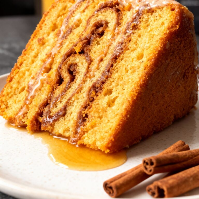 Sweet Potato Honeybun Cake Recipe