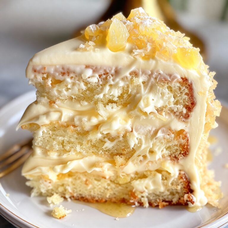 White Chocolate Pineapple Cake Recipe