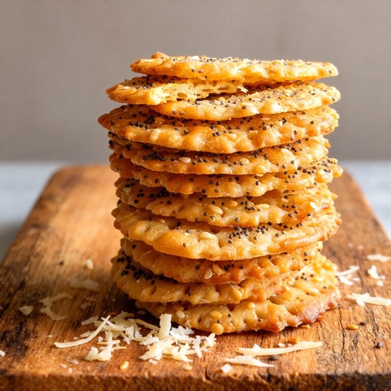 Black Pepper Asiago Crackers Recipe