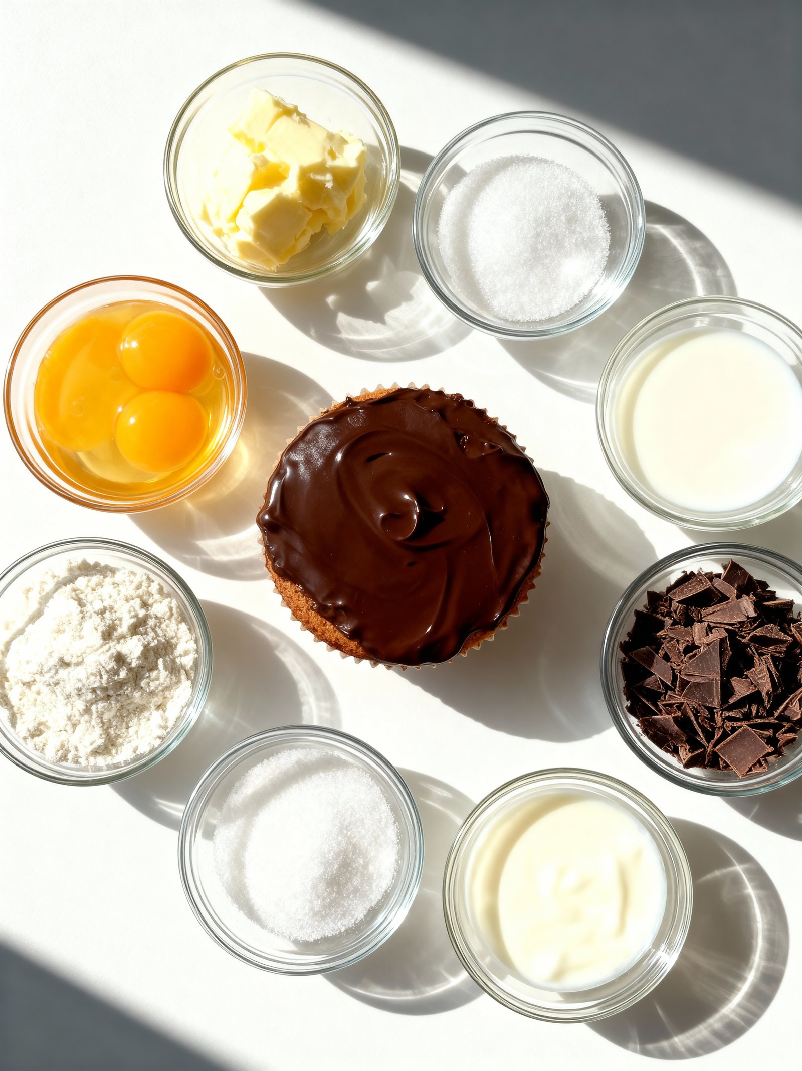 Boston Cream Pie Cupcakes ingredients