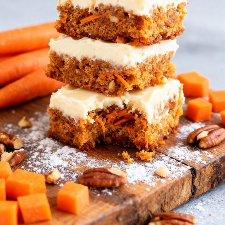 Carrot Cake Bars with Cream Cheese Frosting Recipe