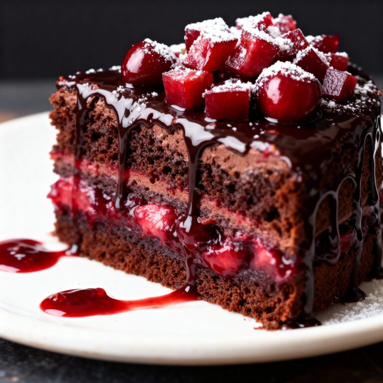 Cherry Chocolate Dream Cake Recipe