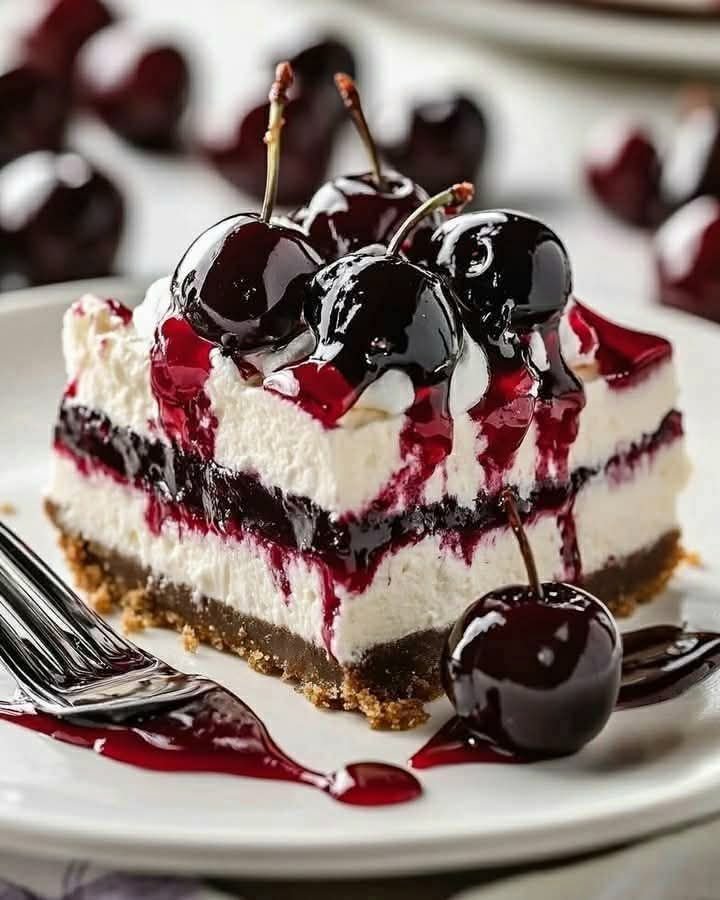 Cherry Chocolate Ice Cream Cake ingredients