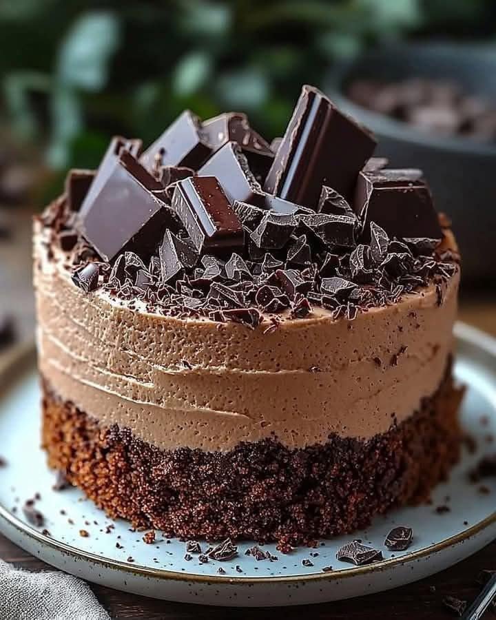 Chocolate Mousse Cake ingredients