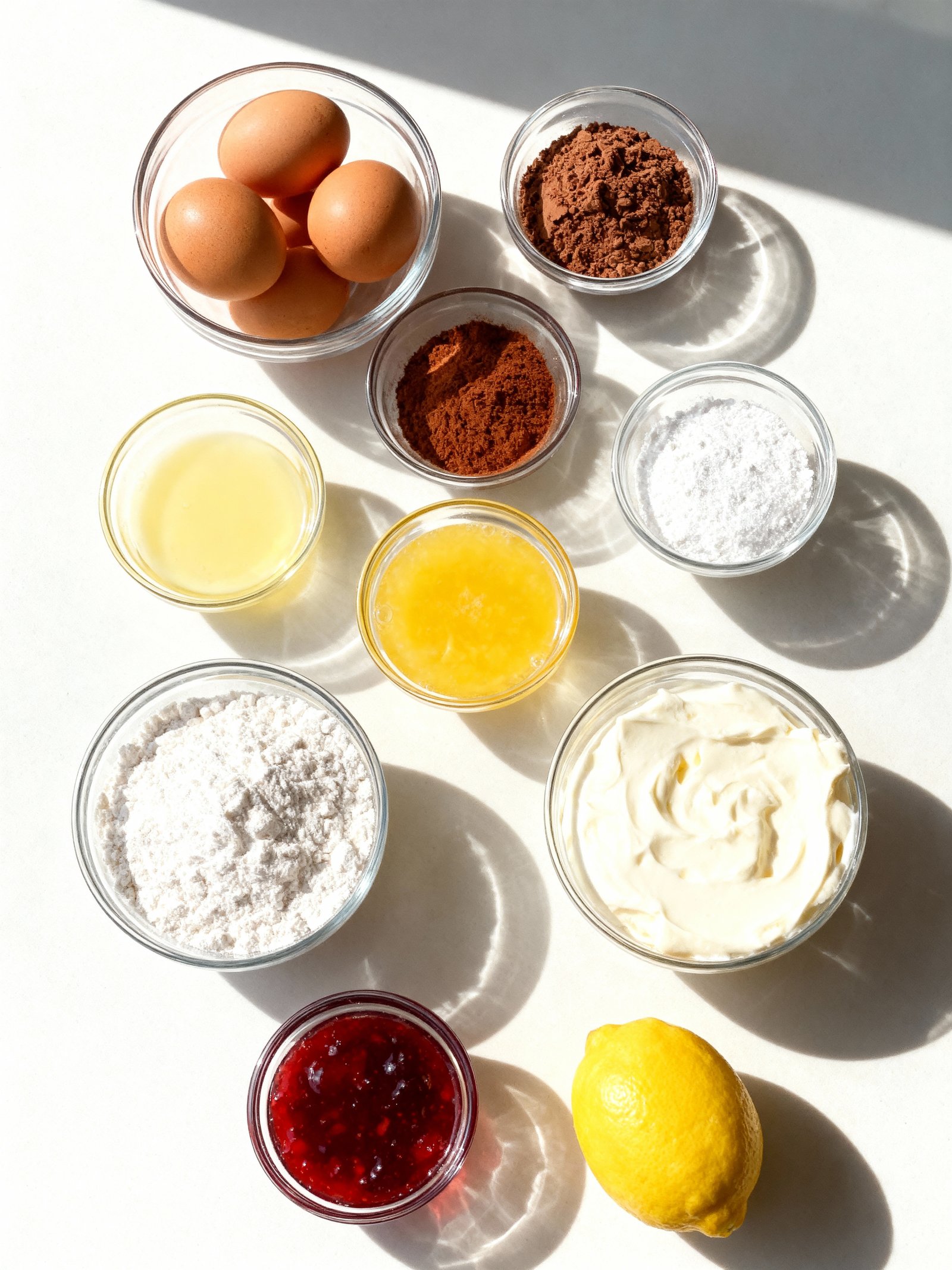 Chocolate Strawberry Cake ingredients