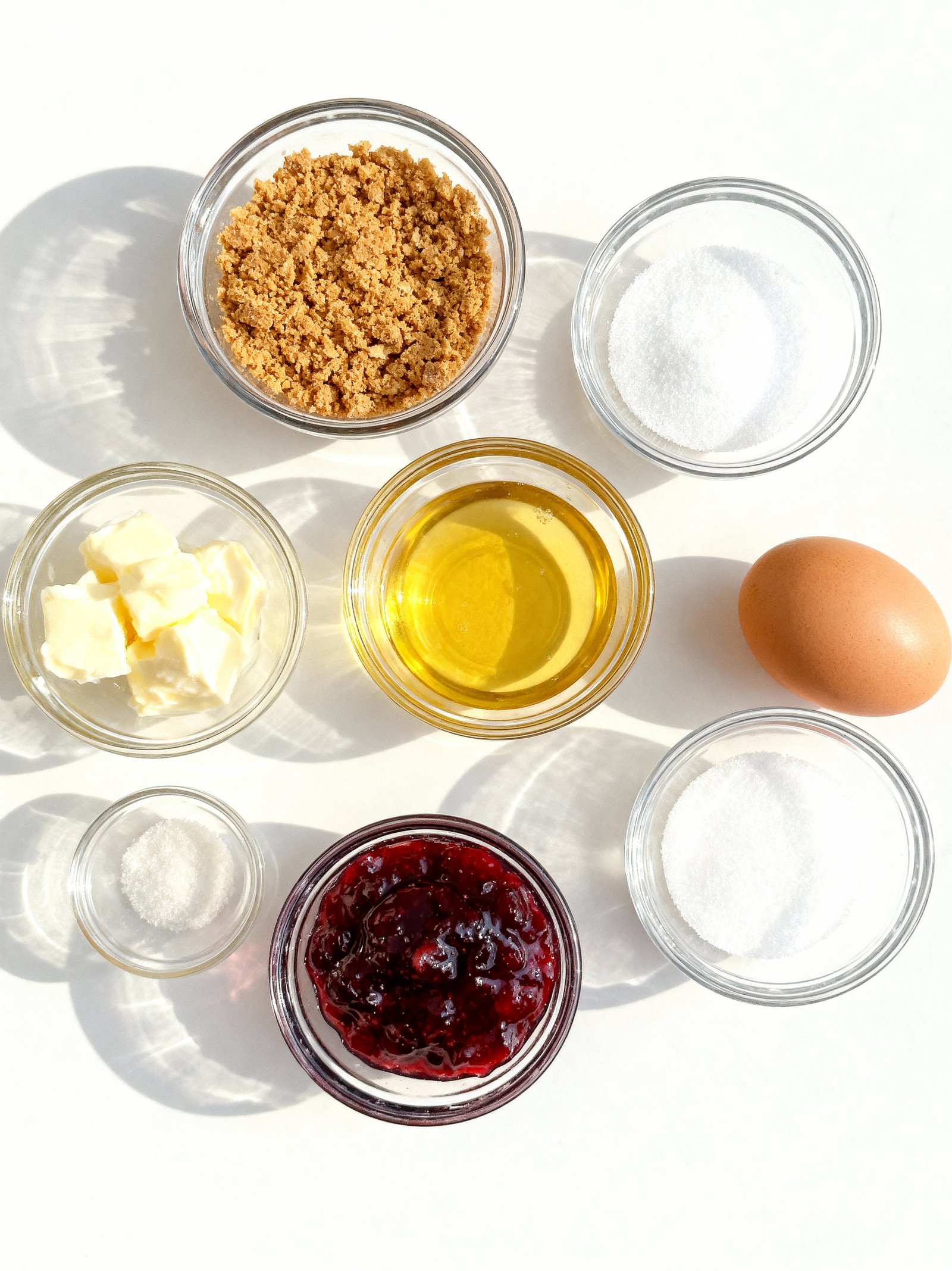 Christmas Cranberry Cheesecake Cupcakes ingredients