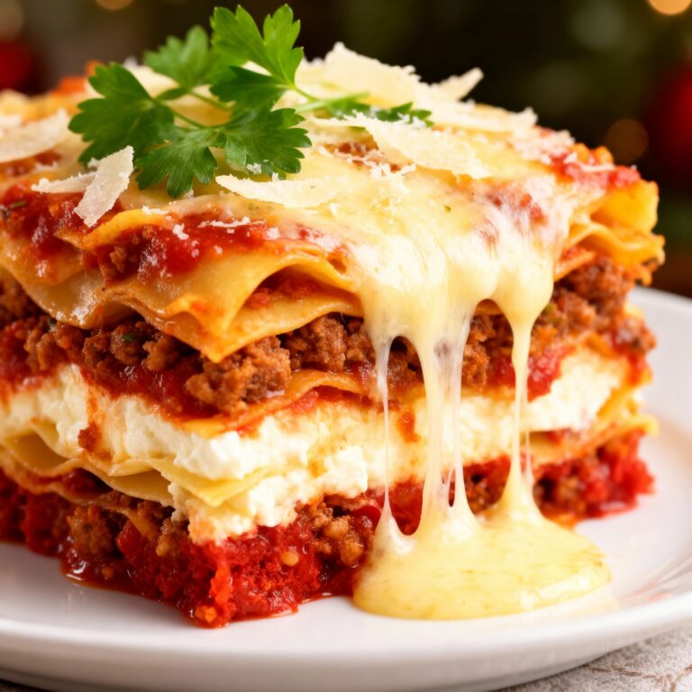 Christmas Lasagna Recipe