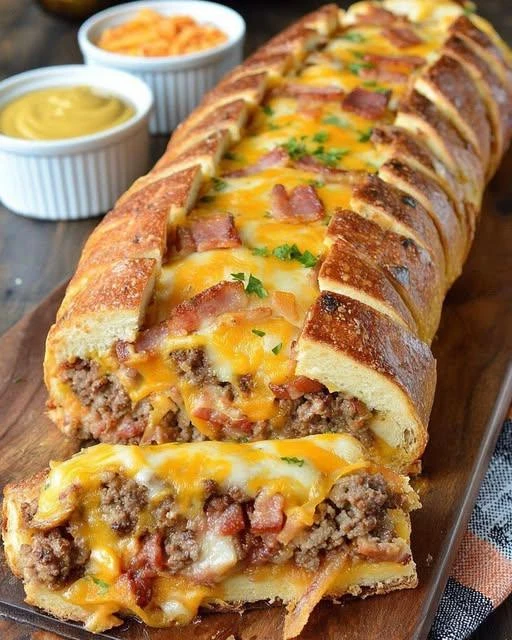 They call it Garbage Bread, but its absolutely deliciouspure gold in every bite finished