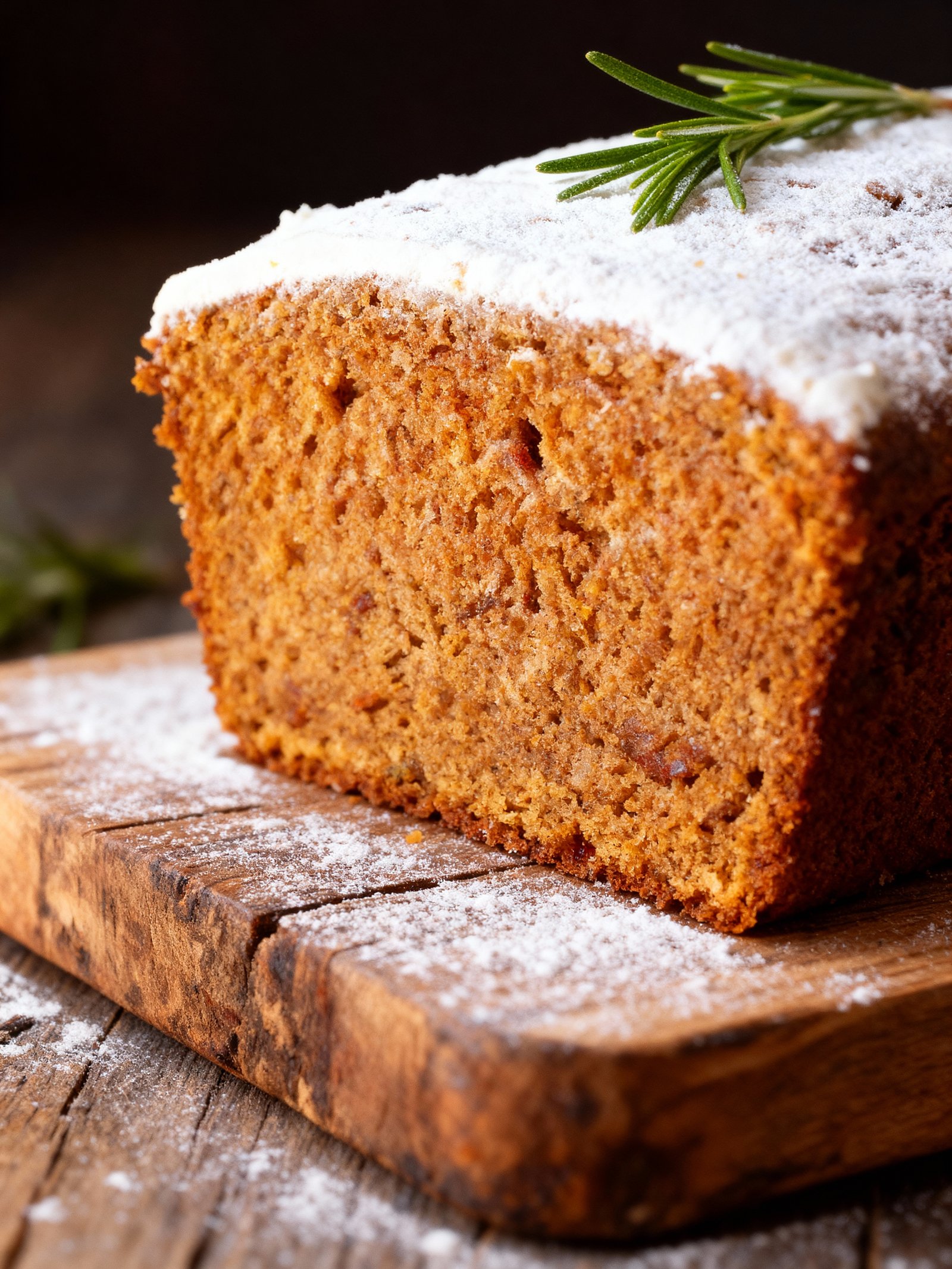 Gingerbread Loaf finished