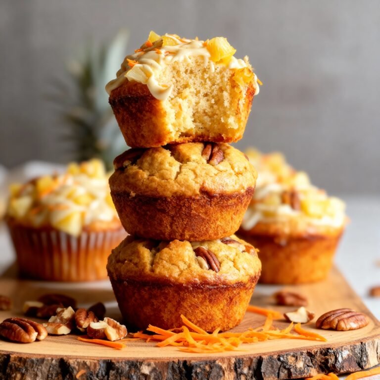 Hawaiian Pineapple Carrot Muffins Recipe