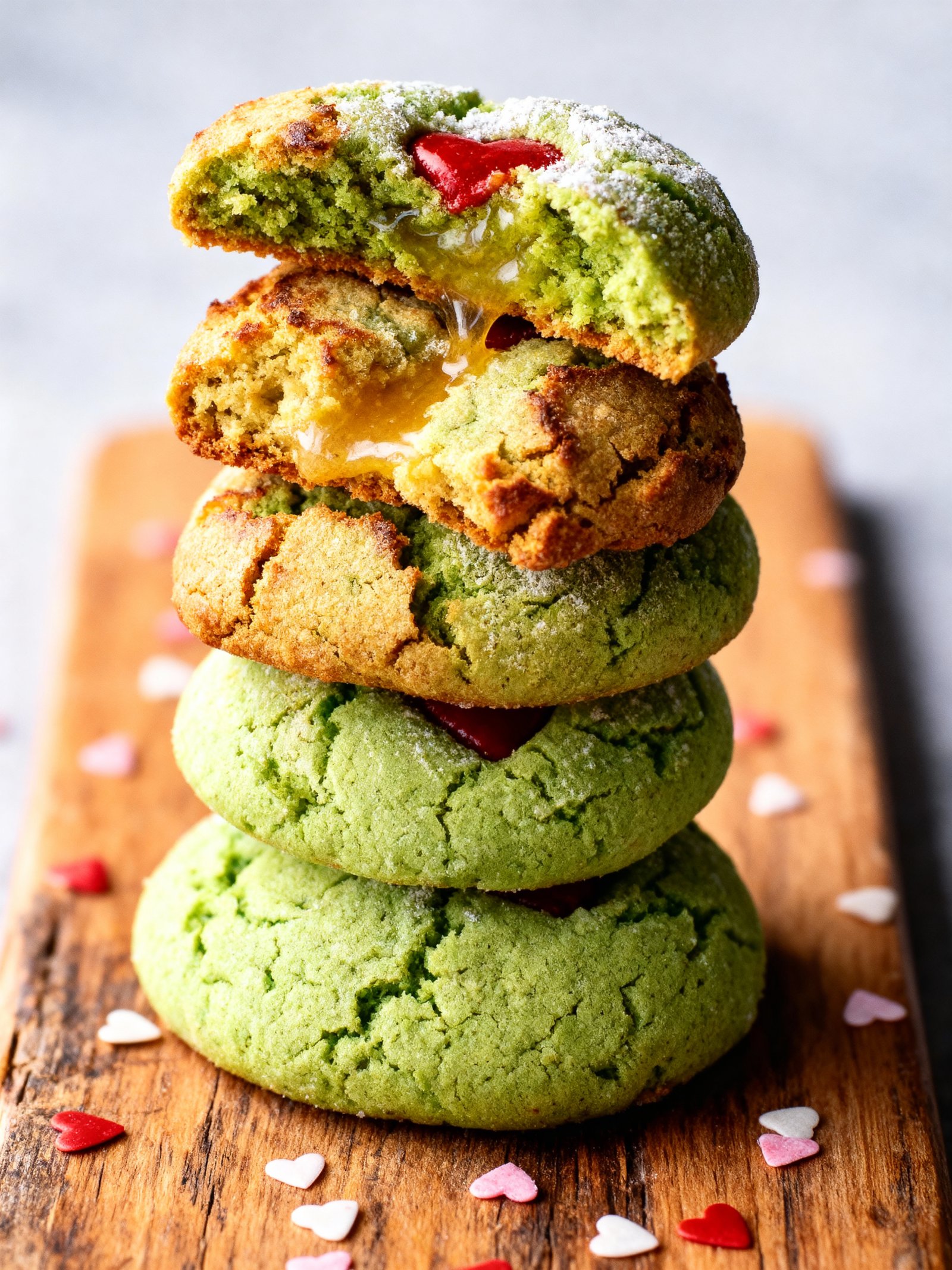 Holiday Grinch Cookies finished