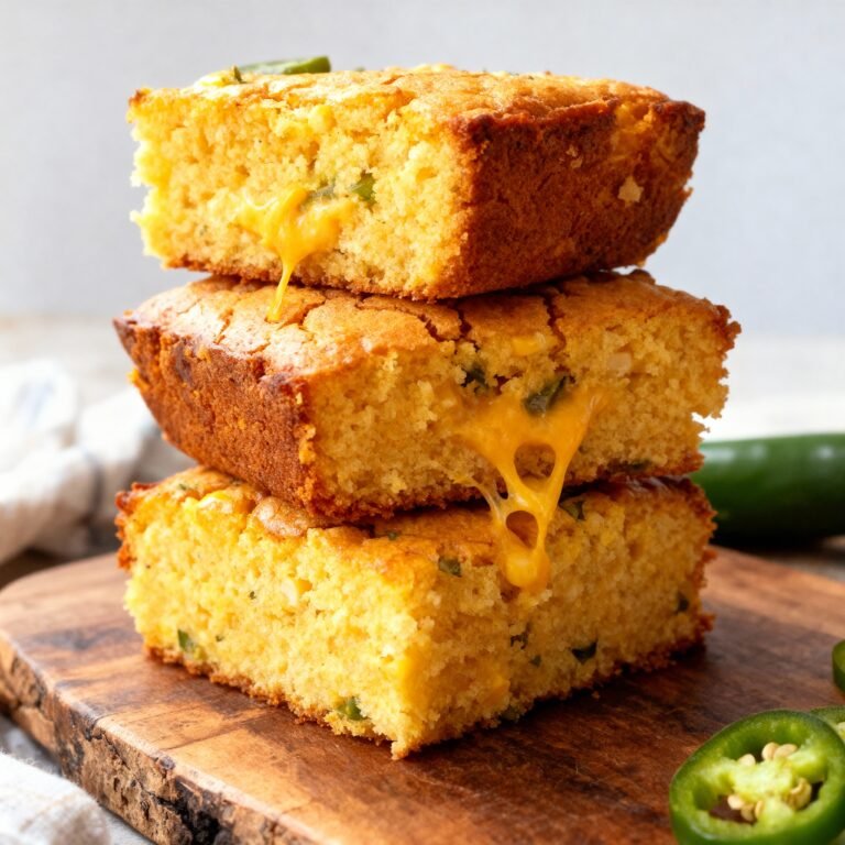 Jalapeño Cheddar Cornbread Recipe