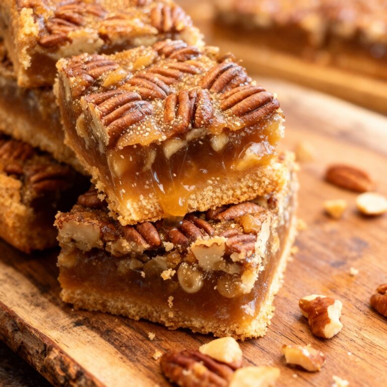 Lazy Girl Pecan Pie Bars Recipe