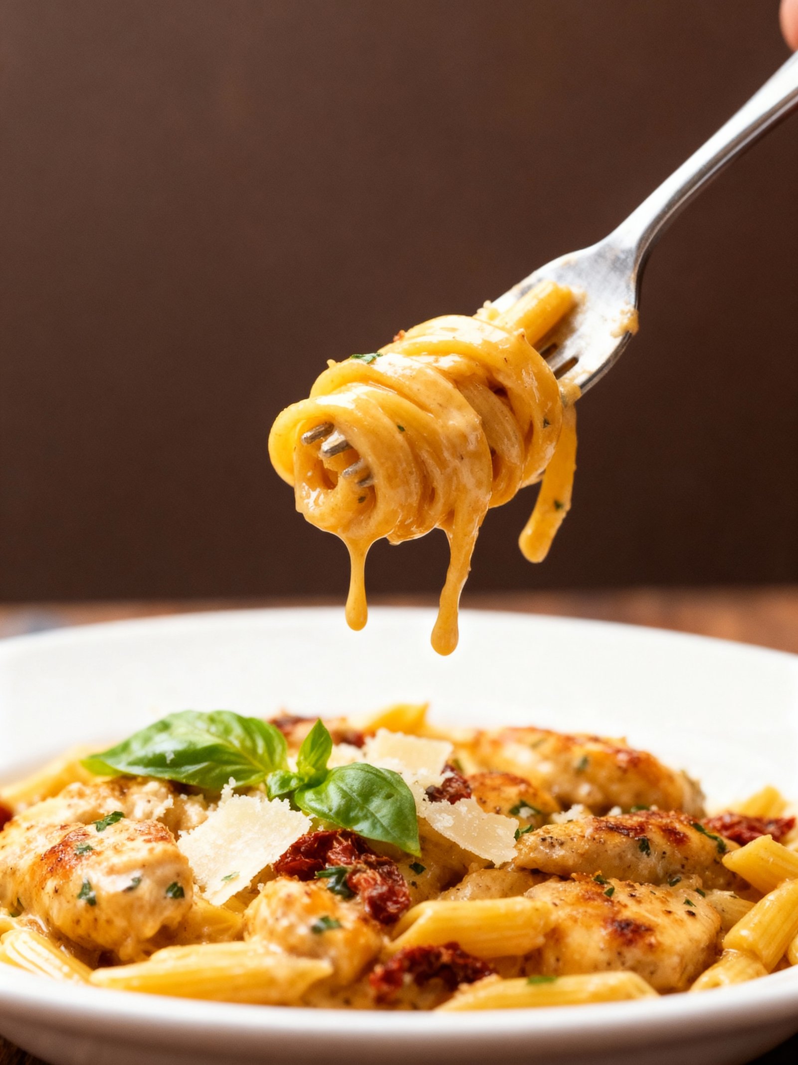 Marry Me Chicken Pasta finished