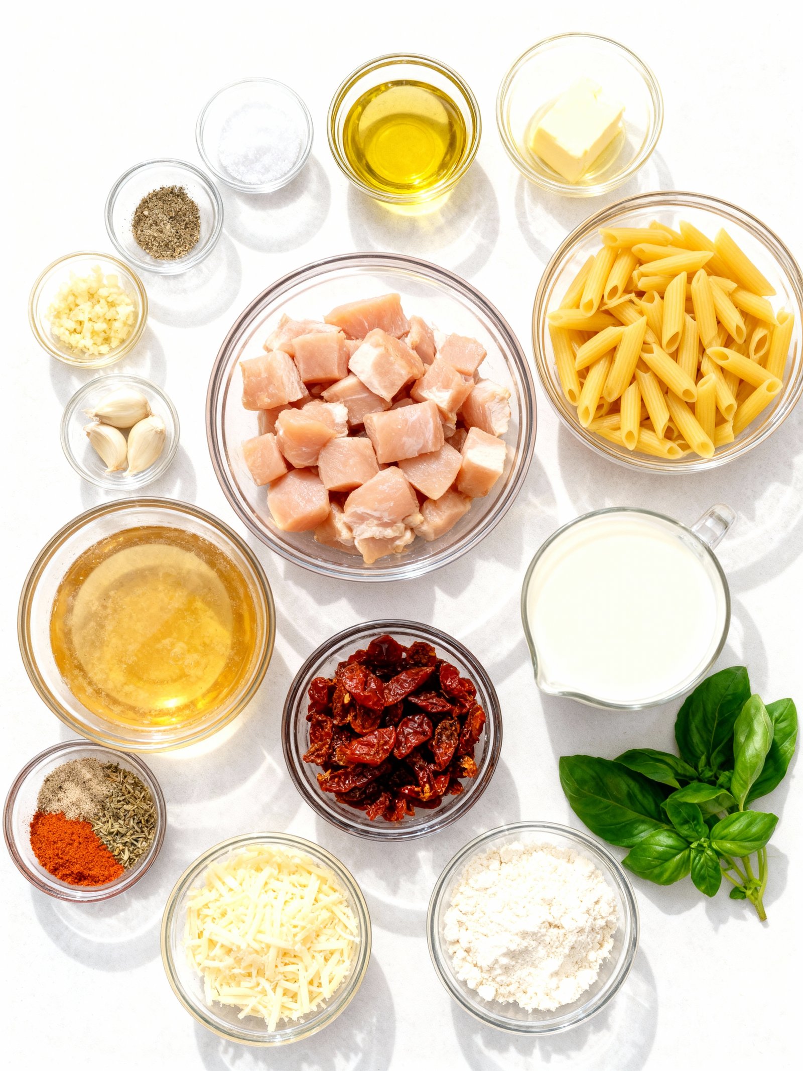 Marry Me Chicken Pasta ingredients