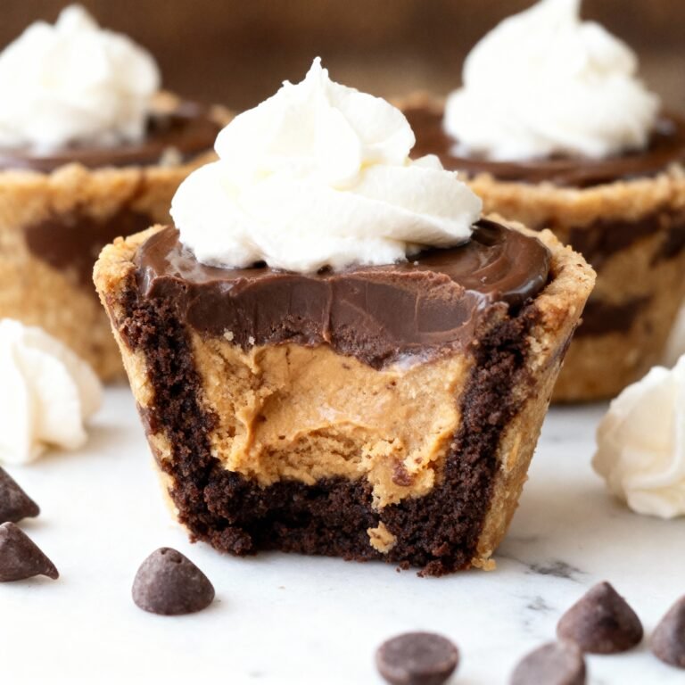 Mini Chocolate Peanut Butter Pies Recipe