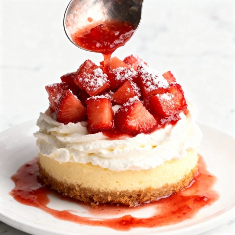 Mini Strawberry Cheesecakes Recipe