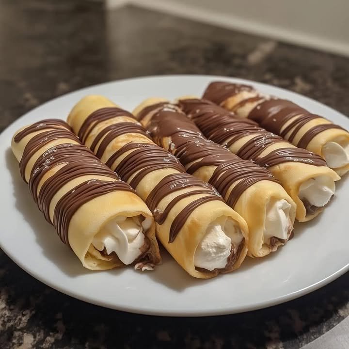 Recipe Title: Nutella Cream-Filled Crepes ingredients