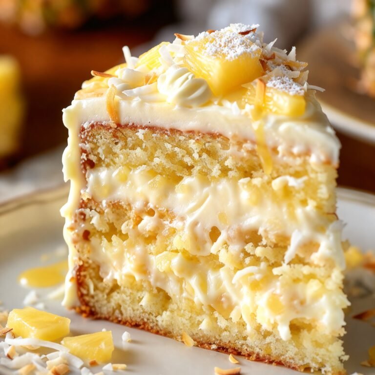 Pineapple Coconut Dream Cake Recipe
