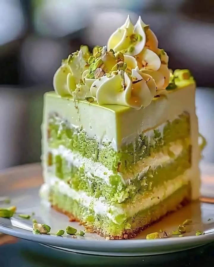 Pistachio Cream Cake ingredients