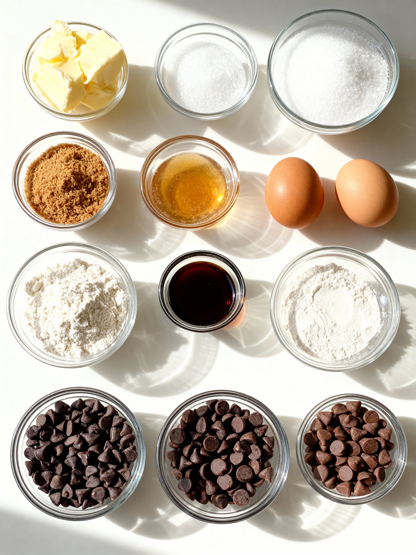 ULTIMATE Chocolate Chip Cookie ingredients