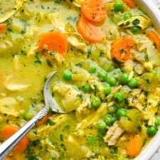 Anti Inflammatory Turmeric Chicken Soup finished