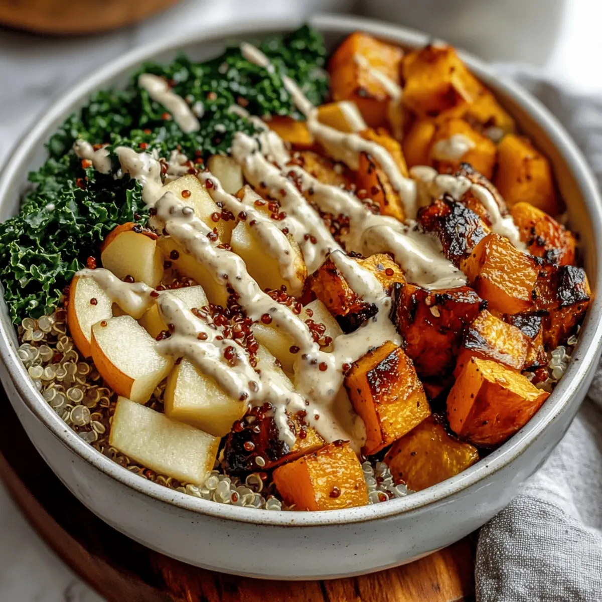 Autumn Glow Quinoa Bowls finished