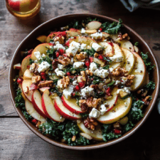Irresistible Autumn Harvest Honeycrisp Apple and Feta Salad Recipe