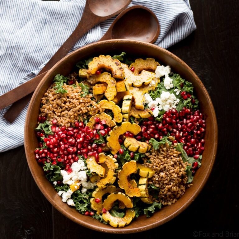 Autumn Harvest Salad with Pomegranates Recipe