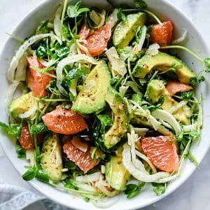 Avocado Grapefruit and Fennel Salad Recipe