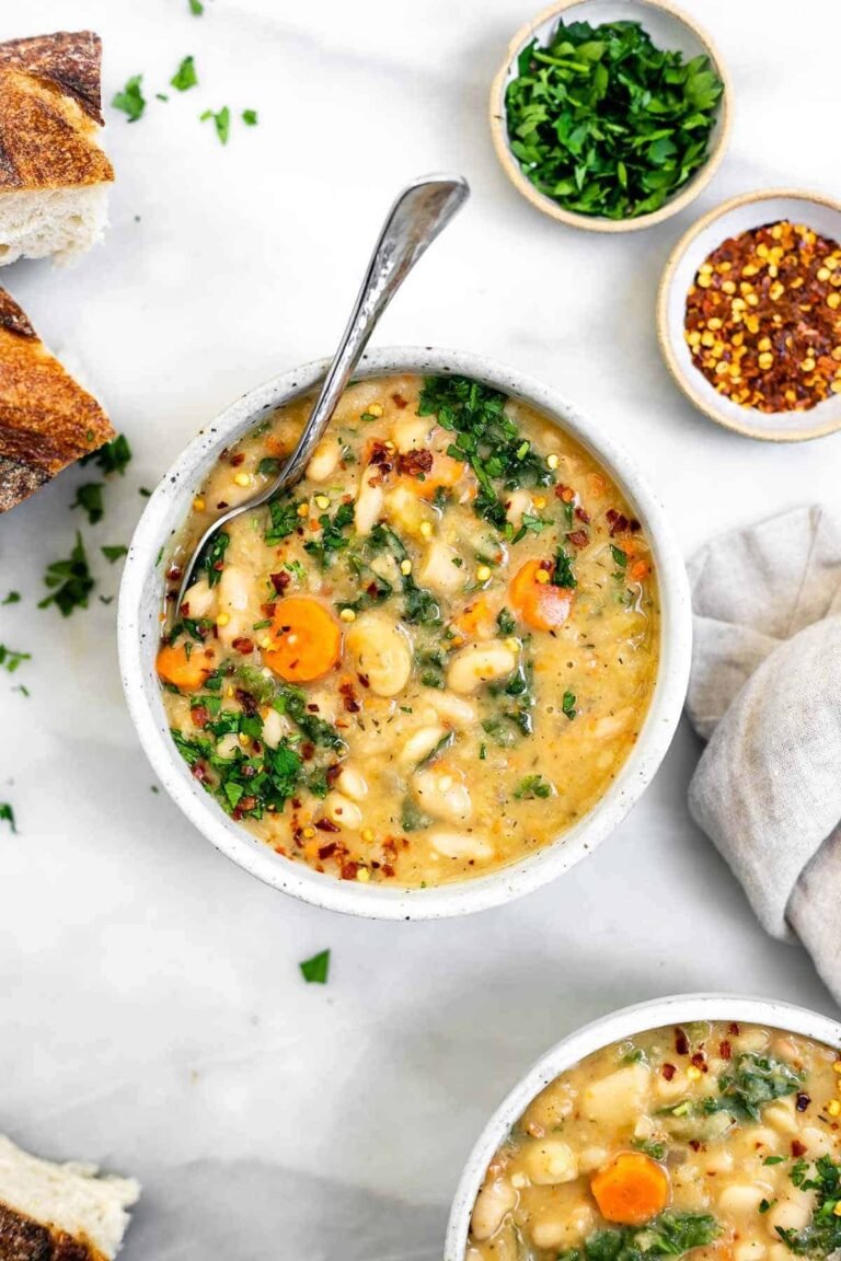 Tuscan White Bean Soup Recipe