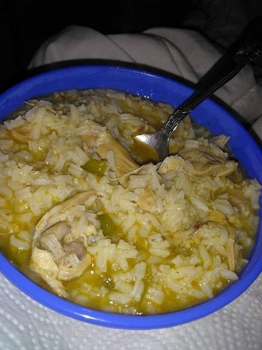 Boiled Chicken and Rice Recipe