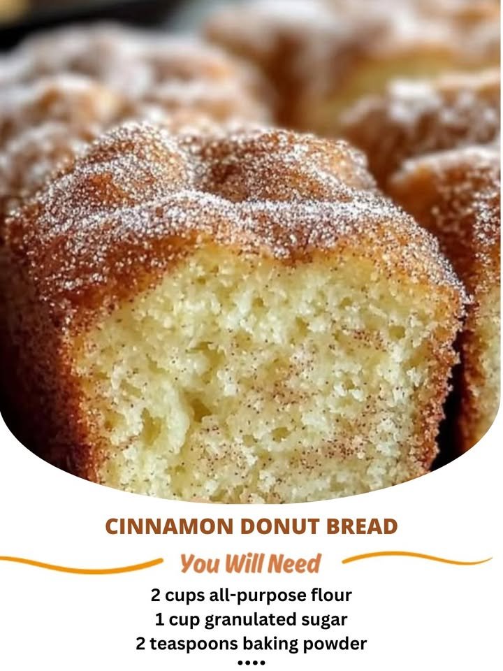 Cinnamon Donut Bread Recipe