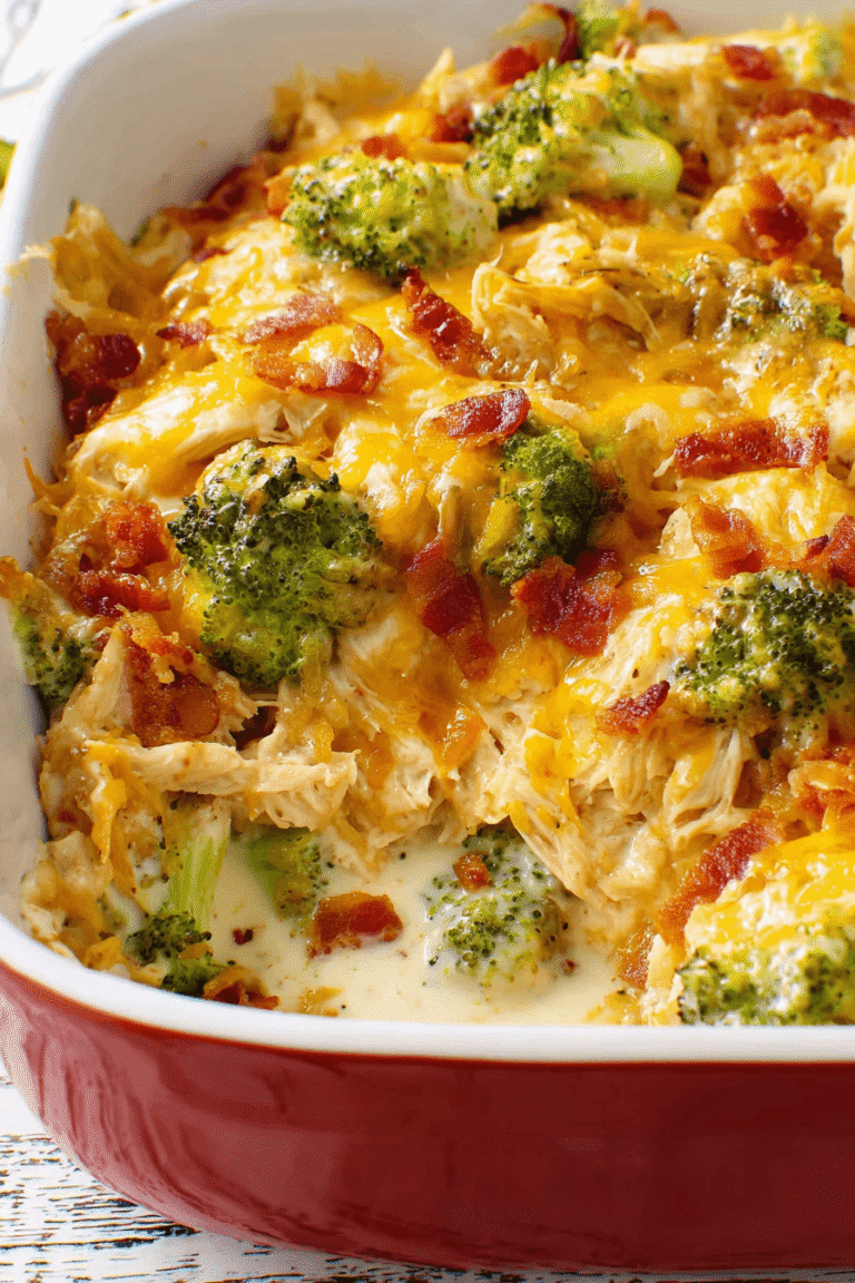 Easy Low Carb Chicken Casserole Recipe