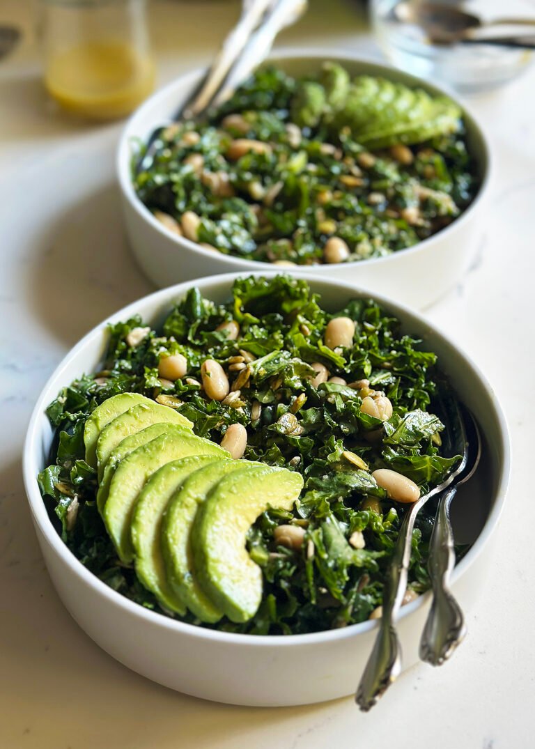 Kale White Bean Salad Erewhon Dupe Recipe