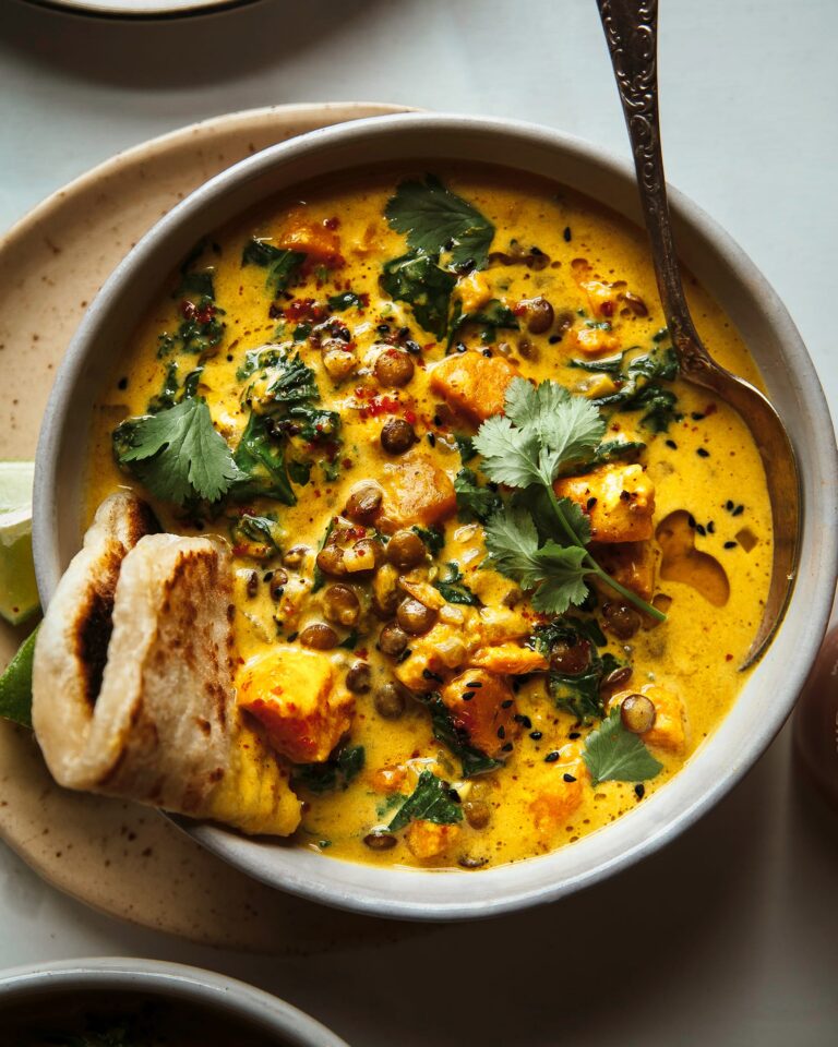 Ginger Sweet Potato and Coconut Milk Stew Recipe
