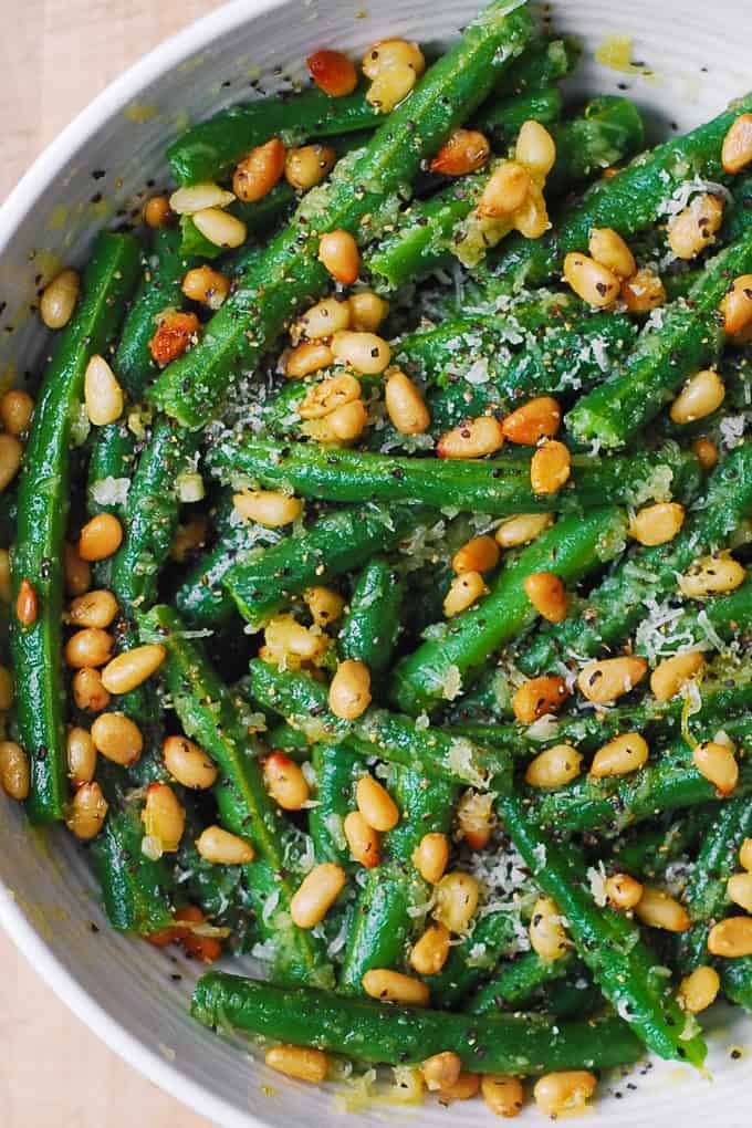 Green Beans With Pine Nuts Recipe